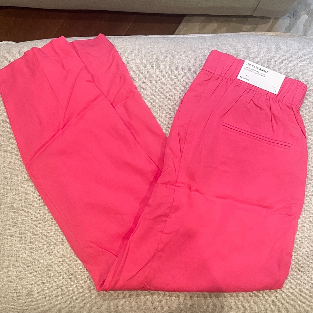 Ann Taylor Pink Ankle Pants
